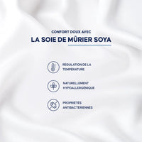Housse de Couette en Soie Naturelle Soya – vignette 2