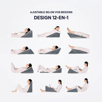 Ensemble d'Oreillers Réglables