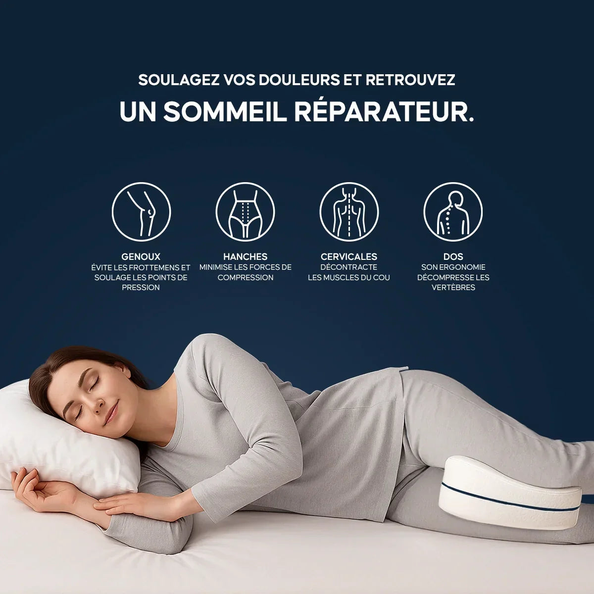 Coussin Lombaire Ergonomique Soya